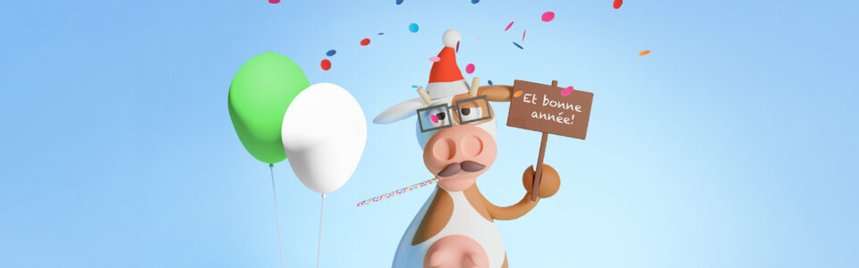 Illustration de la campagne Vache à la Lait pour la FPV