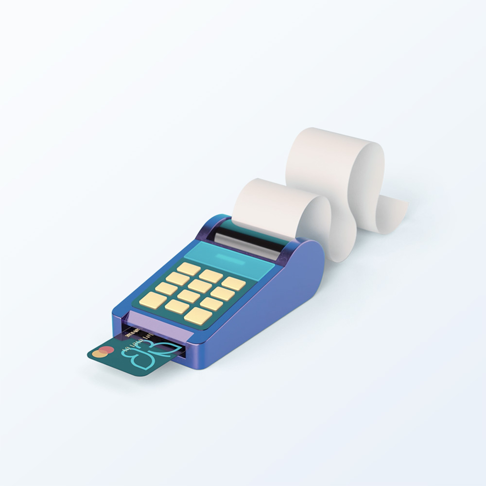 Emrys nouveau branding lecteur de carte 3d