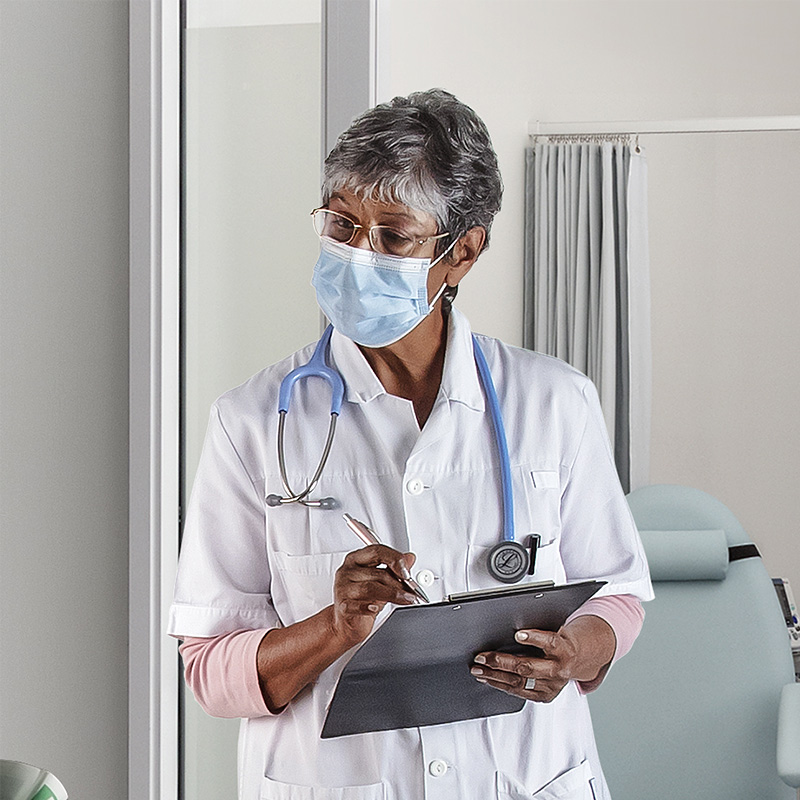 Campagne CHUV grippe 2022 médecin