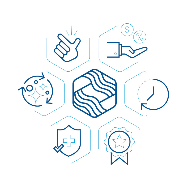 Pentair graphisme iconographie produit