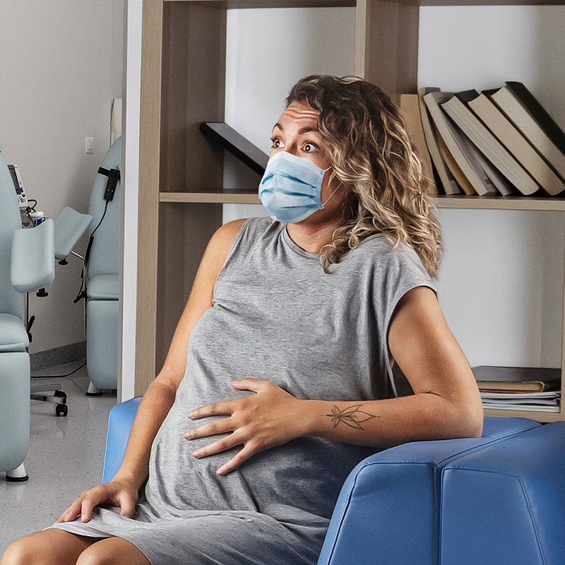 Campagne CHUV grippe 2022 femme enceinte