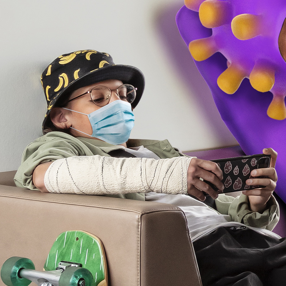 Campagne CHUV grippe 2022 enfant