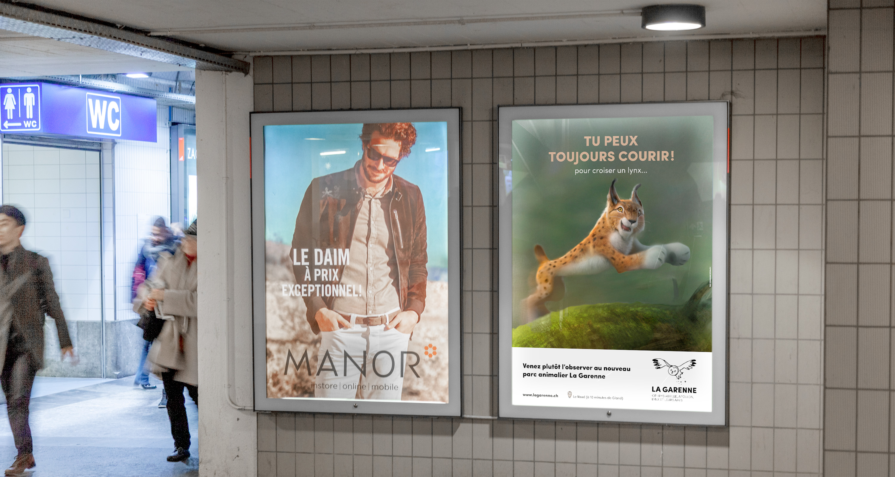 Zoo la Garenne campagne de communication affiche F24