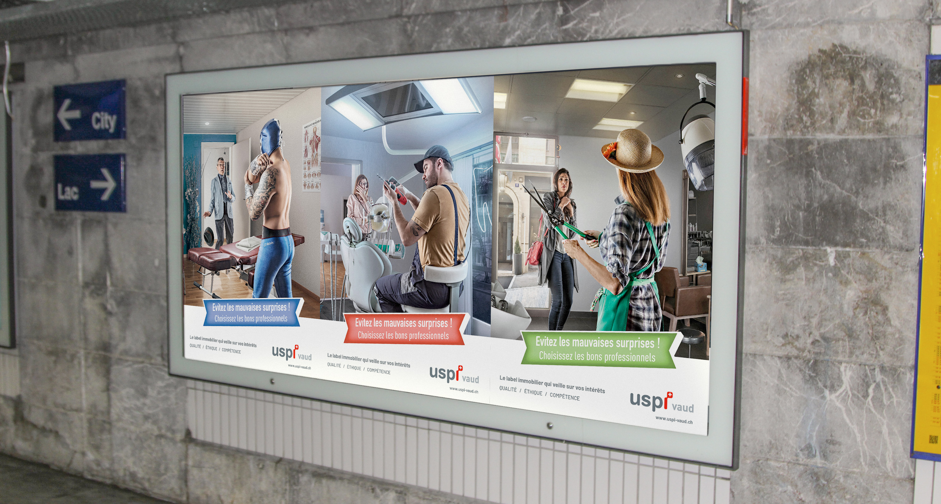 USPI campagne de communication affiche F200