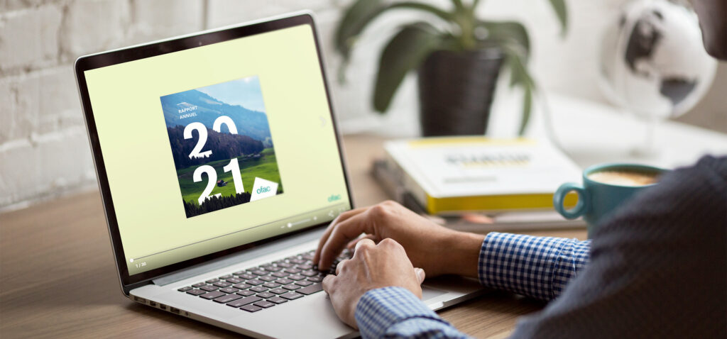 Ofac rapport annuel digital flipbook banner