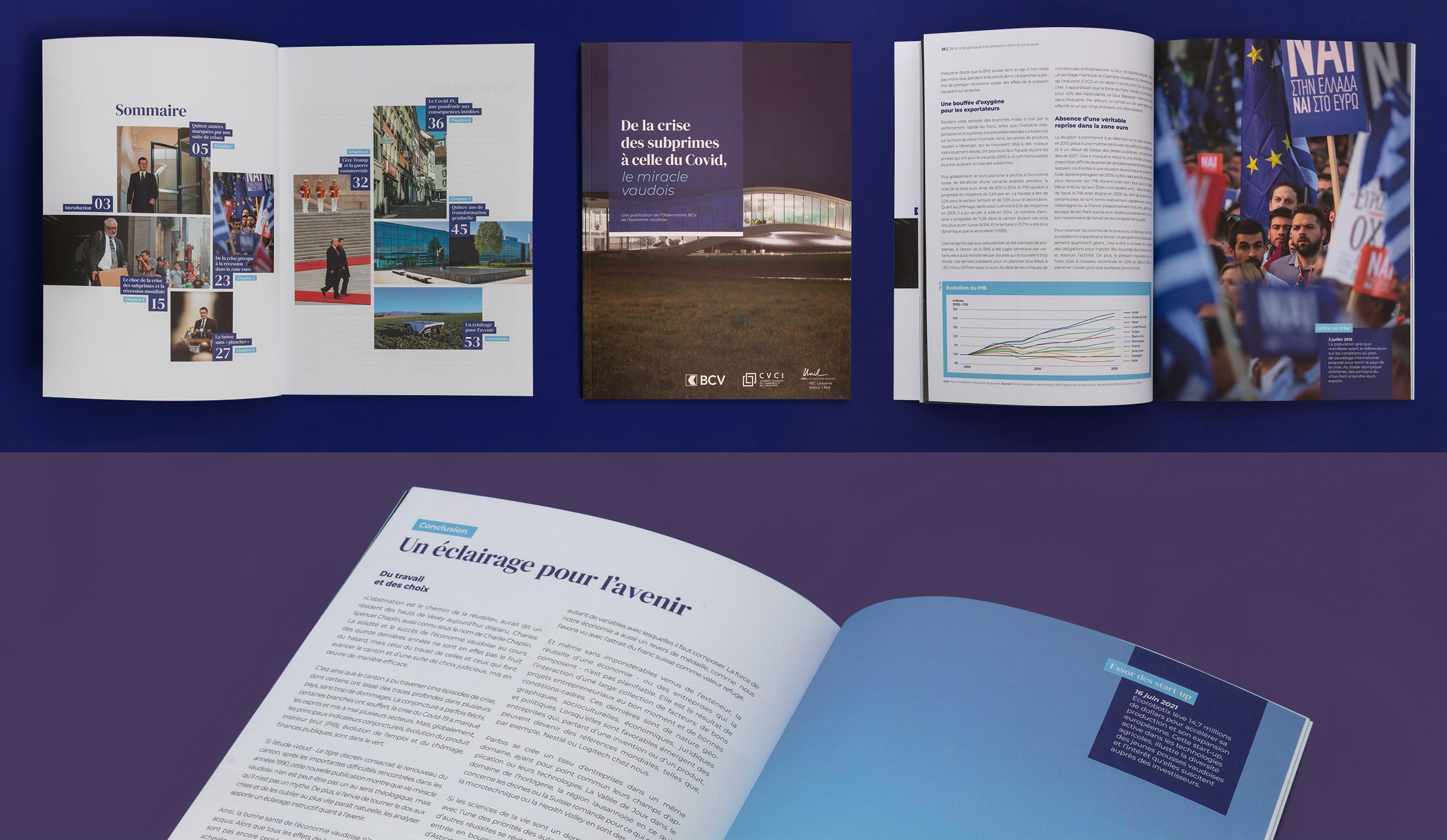 BCV graphisme édition d'une étude immobilier