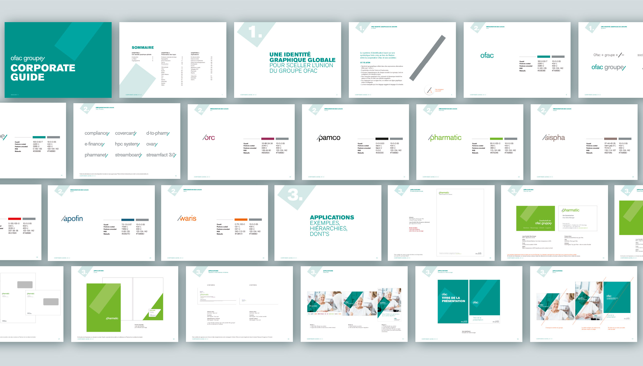 Ofac branding corporate guide visuels