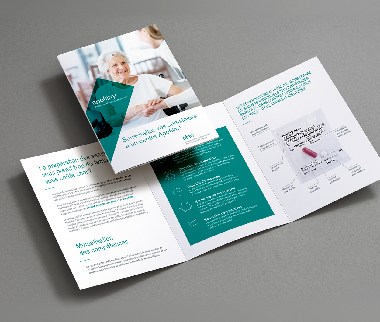 Ofac branding dépliant