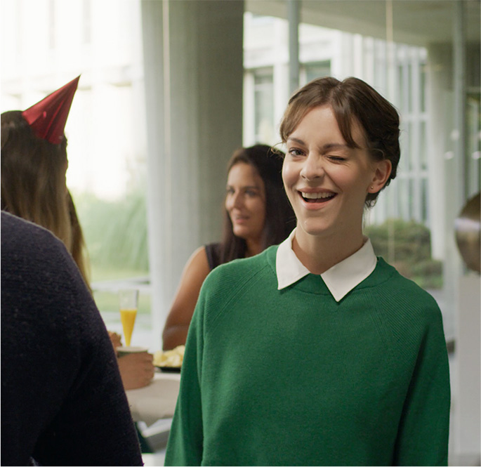 Vaudoise Assurance film publicitaire actrice principale