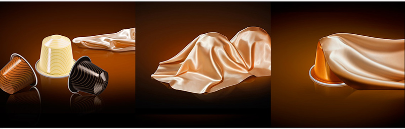 Nespresso campagne mailing visuels capsules