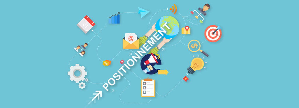 bannière positionnement marketing