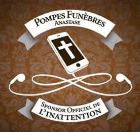 publicité humour noir pompes funèbres anastase