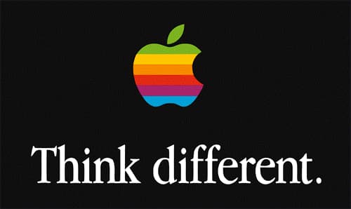 Logo Apple Think Different
