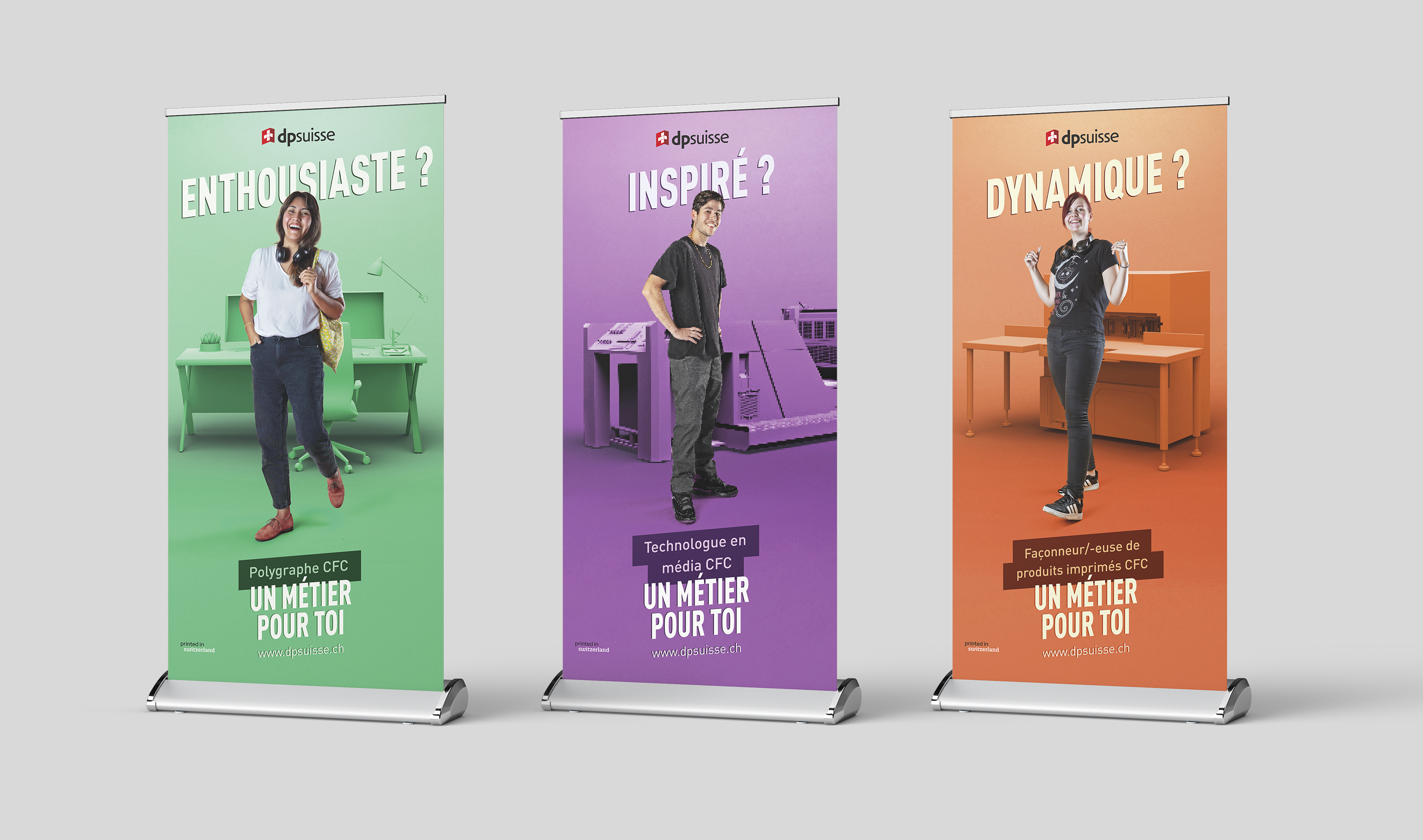 dpsuisse campagne de communication rollups