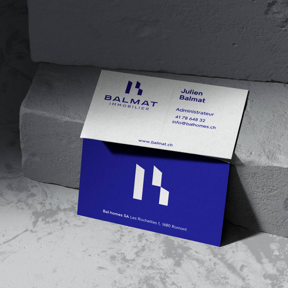 Carte de visite Balmat Immobilier