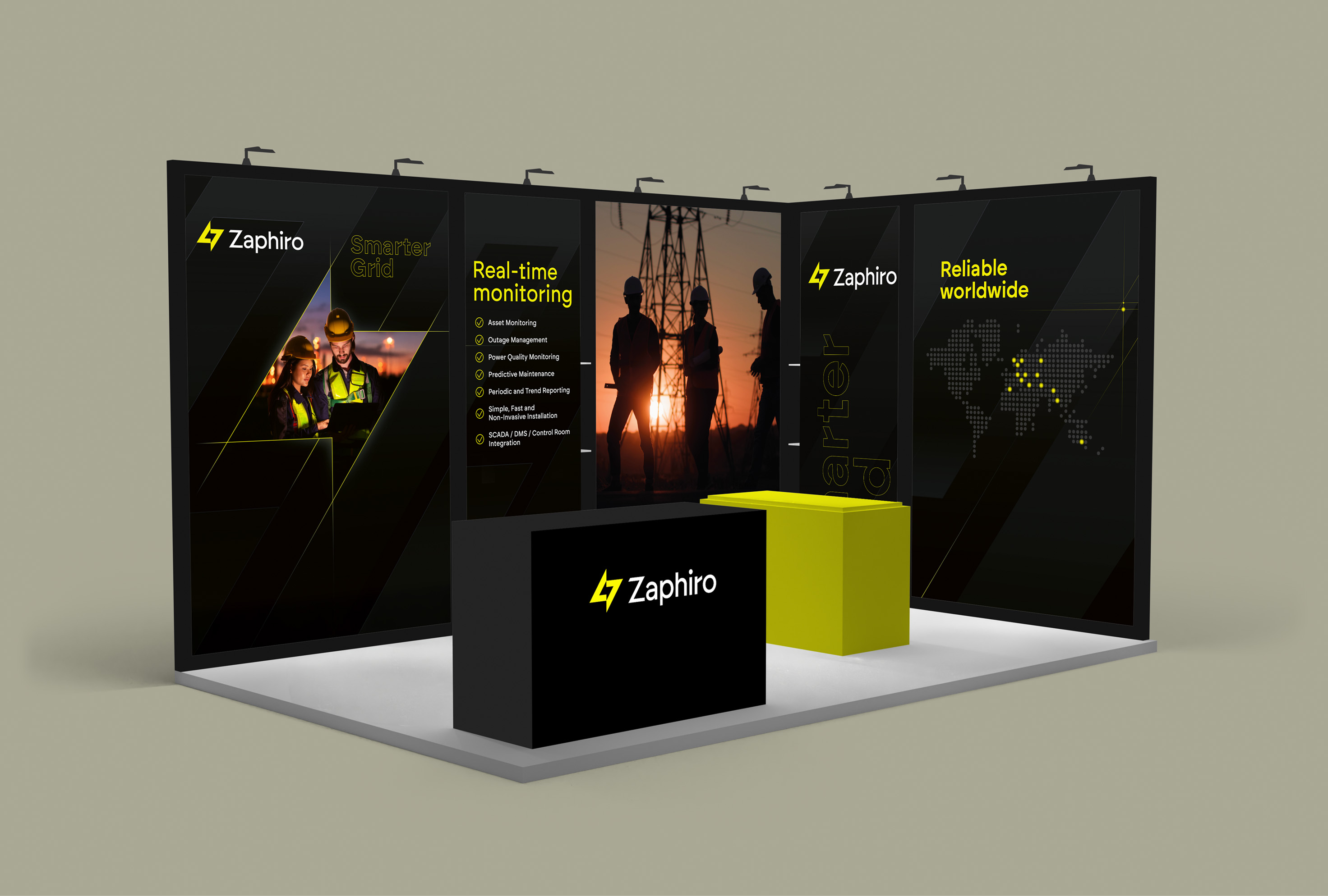 12 zaphiro stand salon