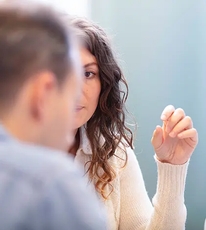 tatiana julien discutent gestion projet