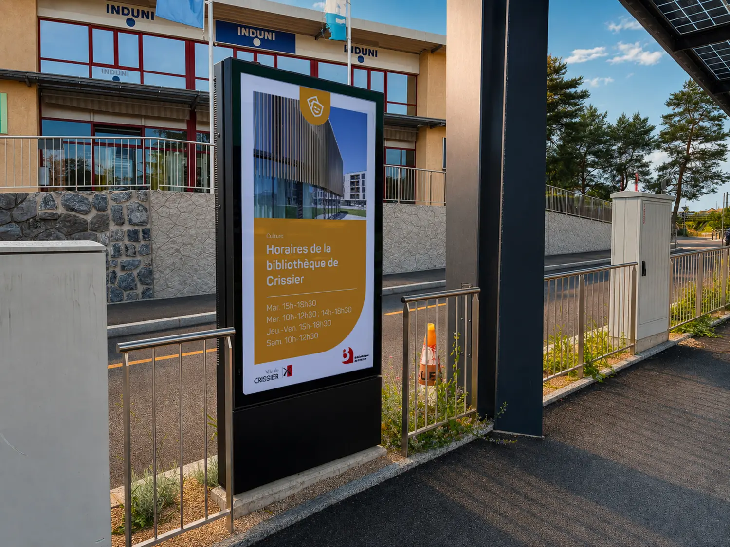 ville de crissier epanel abribus